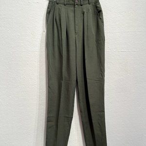 OLIVE GREEN POLY/RAYON